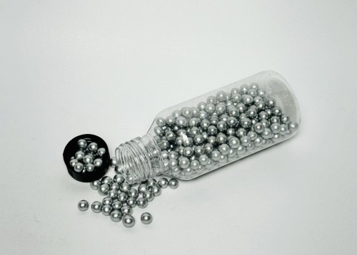 Shine Silver Pearls 6mm 65gm - BNBA