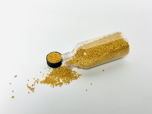 Gold Pearls 1mm 65gm - BNBA