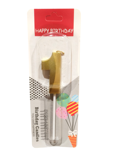Golden Number Candle - BNBA