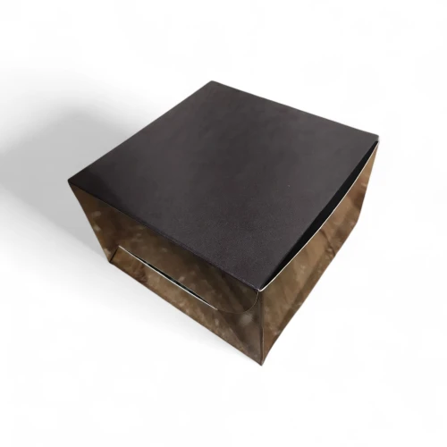 1/2 Kg Cake Box Black (Pack of 50pcs) - BNBA