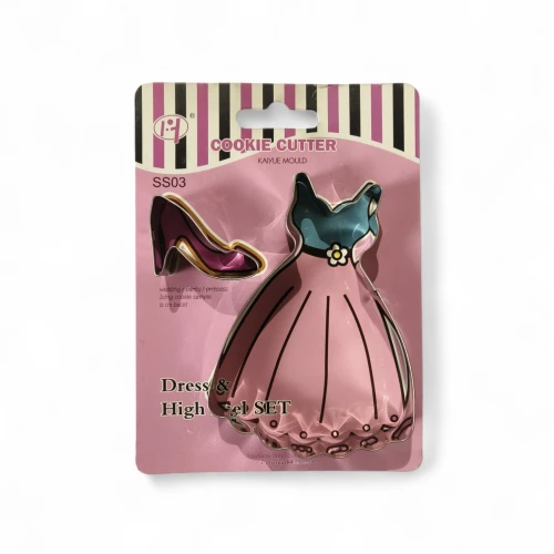 Cookie Cutter/Dress & Heel Cutter Set - BNBA