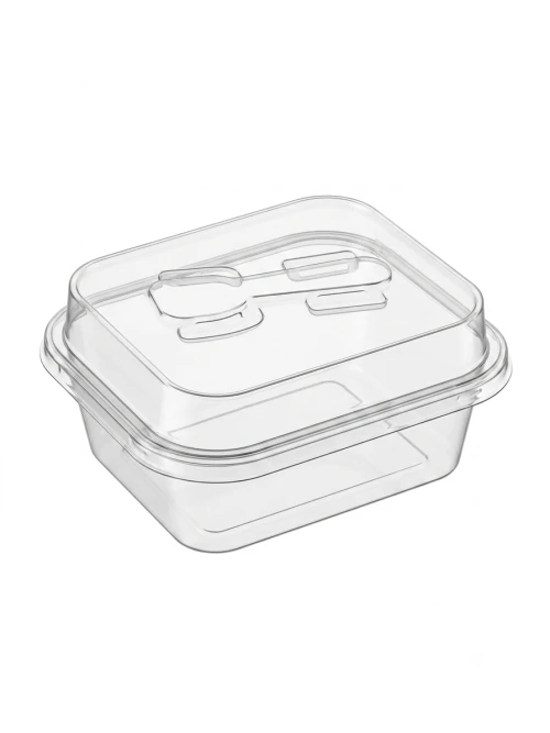 Plastic Pudding Cup With Lid (Pack Of 10pcs) - BNBA