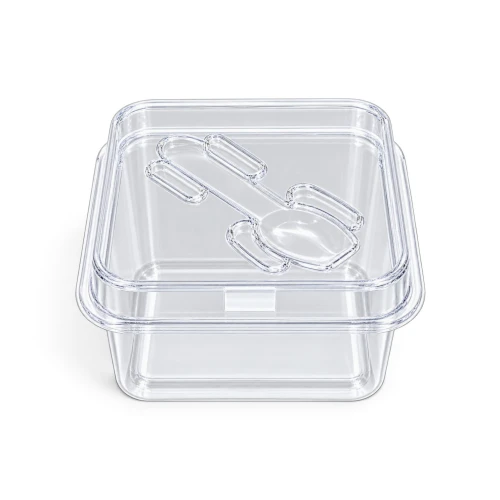 Plastic Pudding Cup With Lid (Pack Of 10pcs) - BNBA