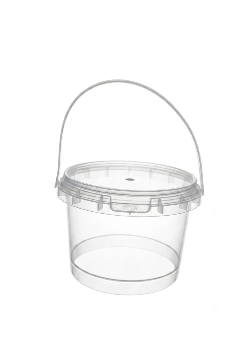 Heavy Plastic Pudding Cup With Lid (Pack Of 10pcs) - BNBA