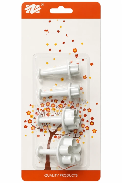 Fondant Cutter/Plunger Cutter/Flower Cutter - BNBA
