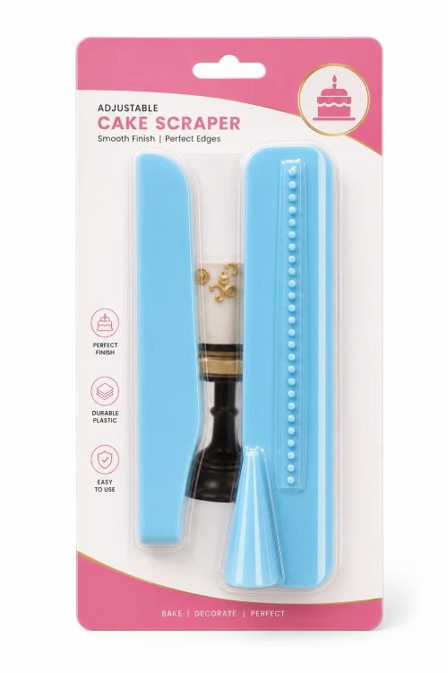 Adjustable Height Cake Scrapper/Cake Scrapper - BNBA